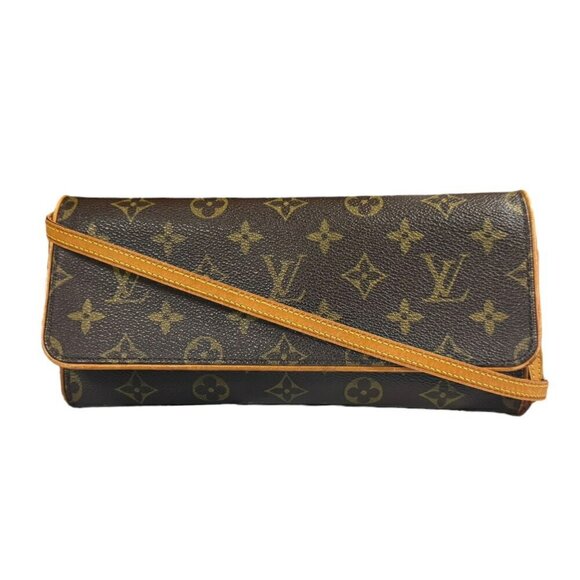 LOUIS VUITTON Brown Monogram Shoulder Bag - Picture 1 of 11